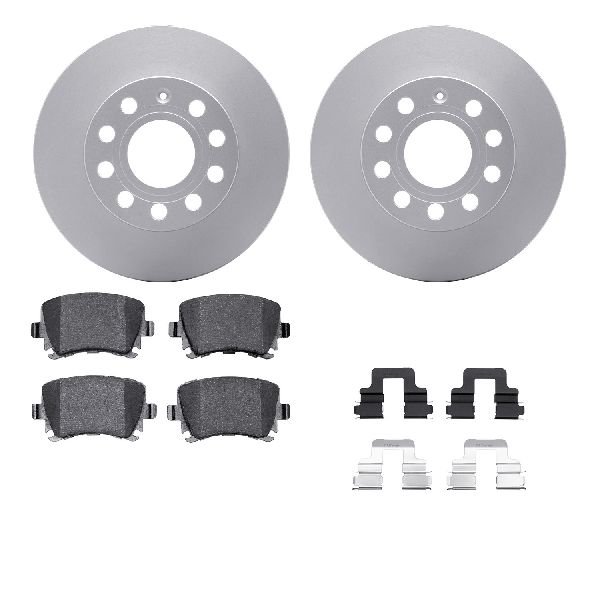 2008-2010 Audi A3 Disc Brake Kit - Rear (Dynamic Friction)