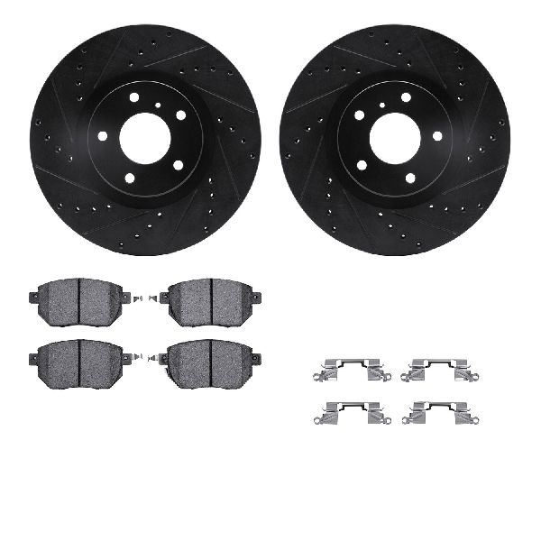 2006-2008 Nissan Maxima Disc Brake Kit - Front (Dynamic Friction)