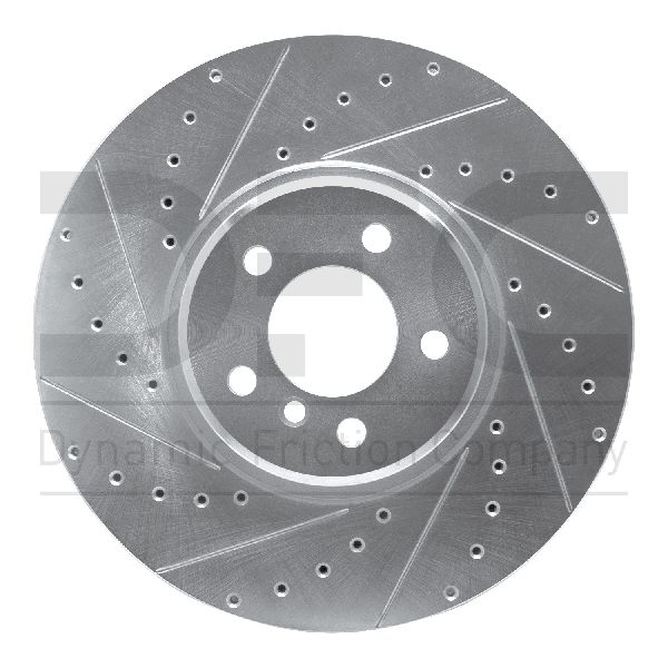 2008-2019 BMW X6 Disc Brake Rotor - Front Left (Dynamic Friction)