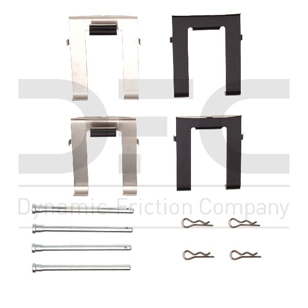 2012-2016 Hyundai Equus Disc Brake Hardware Kit - Front (Dynamic Friction)
