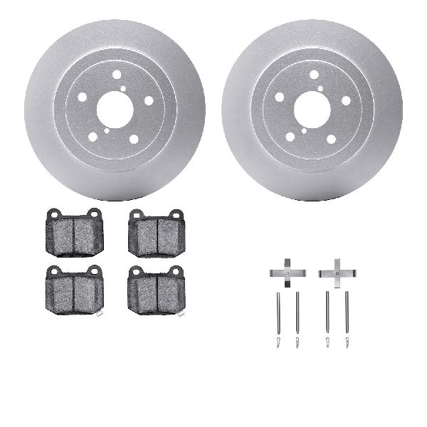 2005-2007 Subaru Impreza Disc Brake Kit - Rear (Dynamic Friction)