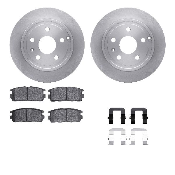 2010-2017 GMC Terrain Disc Brake Kit - Rear (Dynamic Friction)