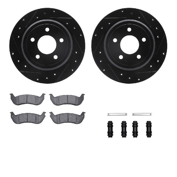 2003-2004 Mercury Marauder Disc Brake Kit - Rear (Dynamic Friction)