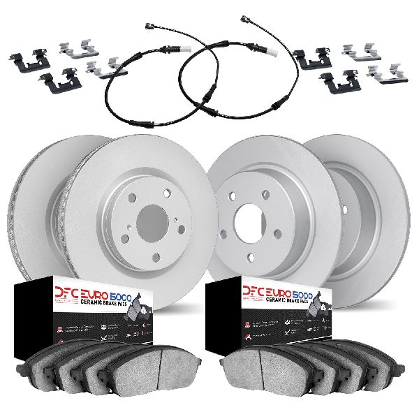 2009-2012 Audi Q5 Disc Brake Kit - Front and Rear (Dynamic Friction)