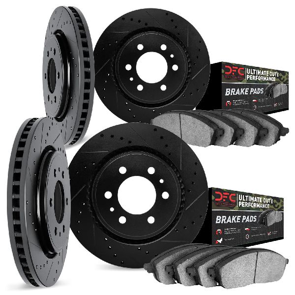 2007-2008 Chevrolet Tahoe Disc Brake Kit - Front and Rear (Dynamic Friction)