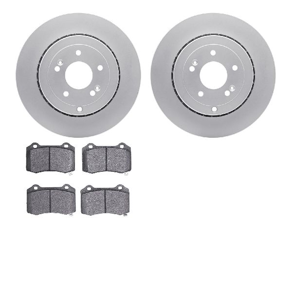 2010-2016 Hyundai Genesis Coupe Disc Brake Kit - Rear (Dynamic Friction)