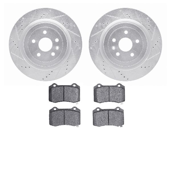 2009-2019 Cadillac CTS Disc Brake Kit - Rear (Dynamic Friction)
