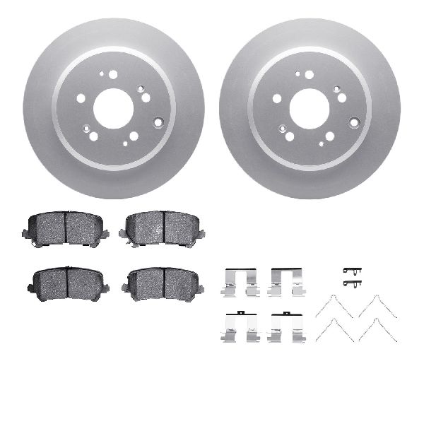 2011-2017 Honda Odyssey Disc Brake Kit - Rear (Dynamic Friction)