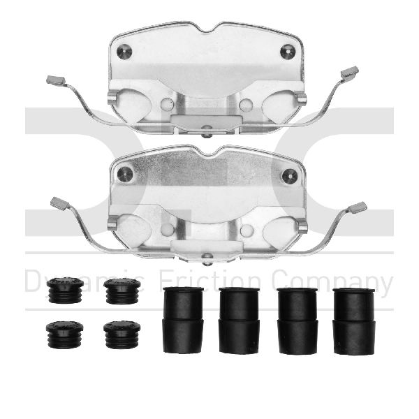 2008-2019 BMW X6 Disc Brake Hardware Kit - Front (Dynamic Friction)