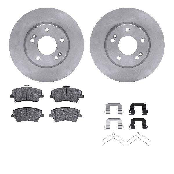 2017-2022 Hyundai Ioniq Disc Brake Kit - Front (Dynamic Friction)