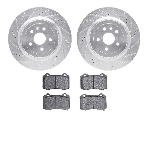 2010-2022 Chevrolet Camaro Disc Brake Kit - Rear (Dynamic Friction)