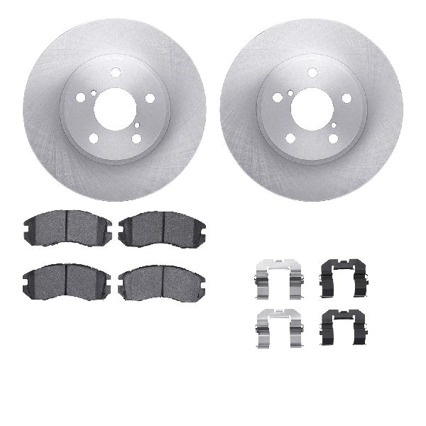 1993-1996 Subaru Impreza Disc Brake Kit - Front (Dynamic Friction)