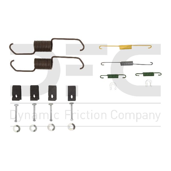 2013-2014 Honda Fit Drum Brake Hardware Kit - Rear (Dynamic Friction)