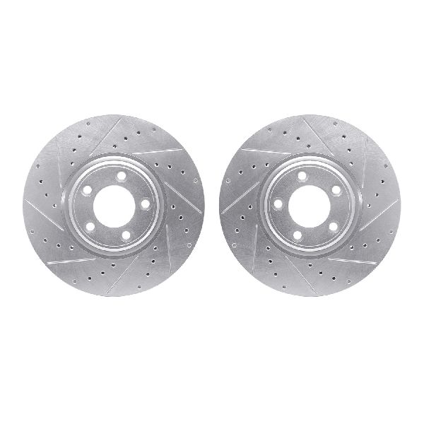 2003-2005 Jaguar S-Type Disc Brake Rotor Set - Front (Dynamic Friction)