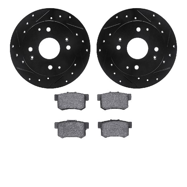 1998-1999 Acura CL Disc Brake Kit - Rear (Dynamic Friction)