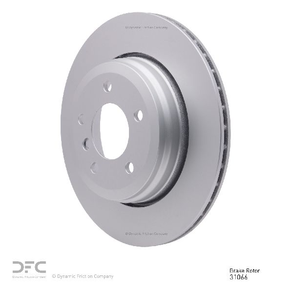 2008-2010 BMW 528i Disc Brake Rotor - Rear (Dynamic Friction)