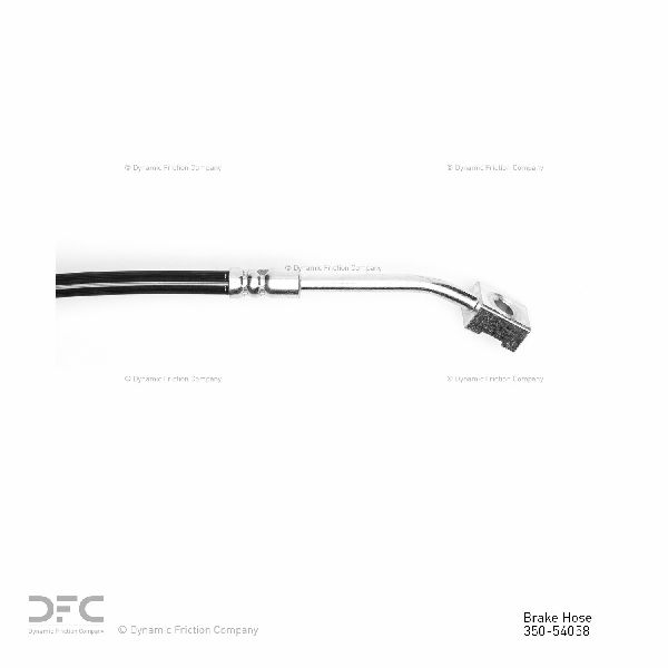 1999-2004 Ford Mustang Brake Hydraulic Hose - Front Right (Dynamic Friction)