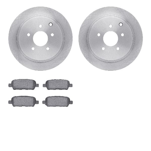2017-2022 INFINITI Q60 Disc Brake Kit - Rear (Dynamic Friction)