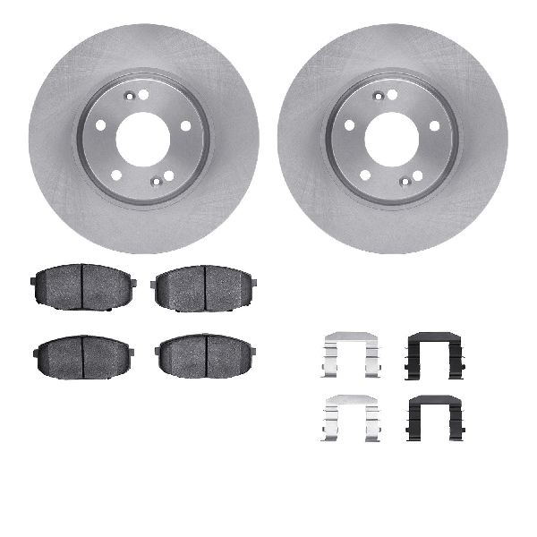 2010-2013 Kia Forte Koup Disc Brake Kit - Front (Dynamic Friction)
