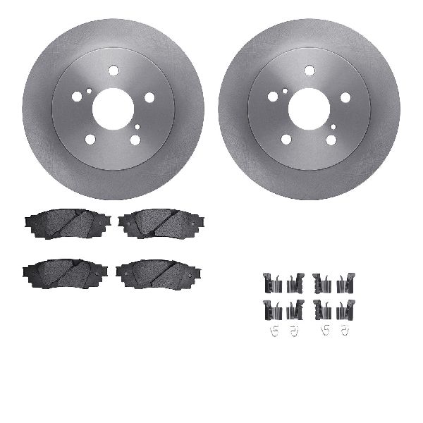 2023-2024 Toyota Prius Disc Brake Kit - Rear (Dynamic Friction)