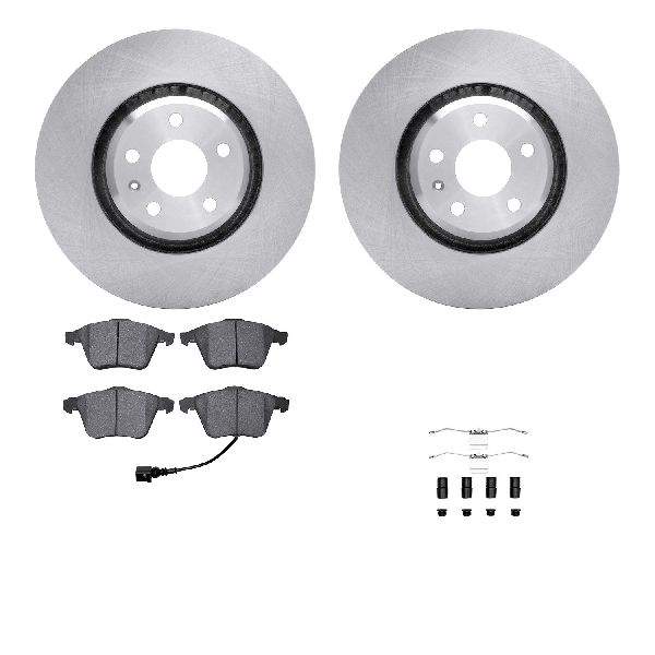 2008-2009 Audi TT Quattro Disc Brake Kit - Front (Dynamic Friction)