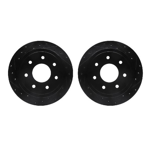 2006-2008 Lincoln Mark LT Disc Brake Rotor Set - Rear (Dynamic Friction)