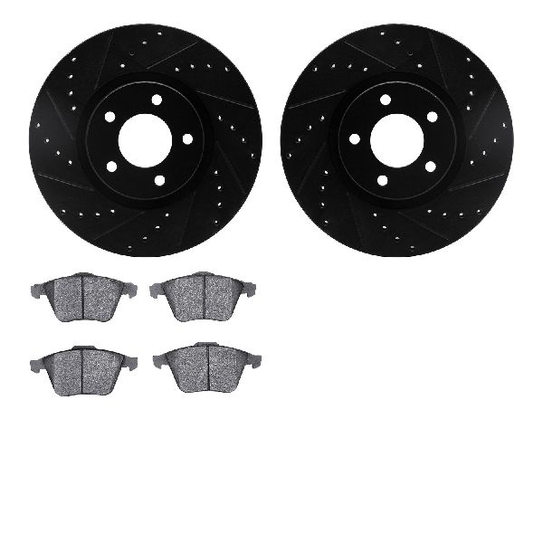 2007-2013 Mazda 3 Disc Brake Kit - Front (Dynamic Friction)