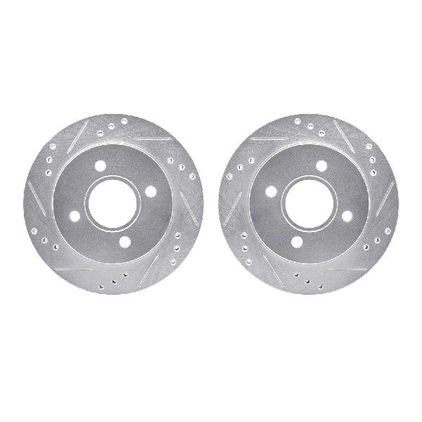 1999-2002 Mercury Cougar Disc Brake Rotor Set - Rear (Dynamic Friction)