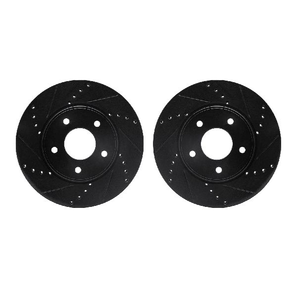 2015-2018 Chevrolet City Express Disc Brake Rotor Set - Front (Dynamic Friction)