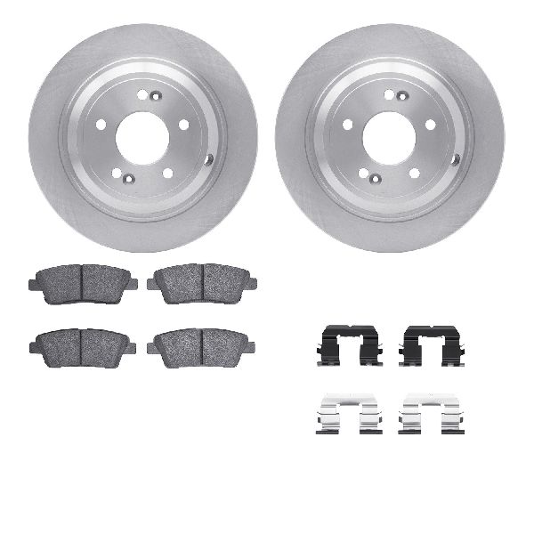 2017 Genesis G80 Disc Brake Kit - Rear (Dynamic Friction)