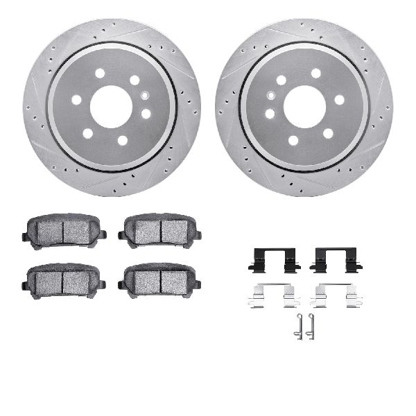 2015-2020 GMC Canyon Disc Brake Kit - Rear (Dynamic Friction)