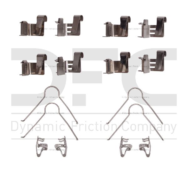 1990-1991 Lexus ES250 Disc Brake Hardware Kit - Front (Dynamic Friction)