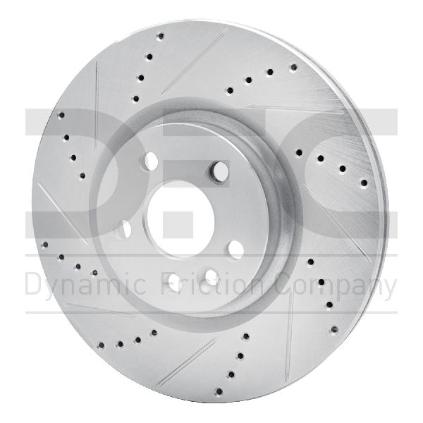 2018-2019 Jaguar E-Pace Disc Brake Rotor - Front Left (Dynamic Friction)