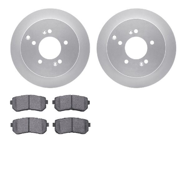 2010-2015 Hyundai Tucson Disc Brake Kit - Rear (Dynamic Friction)