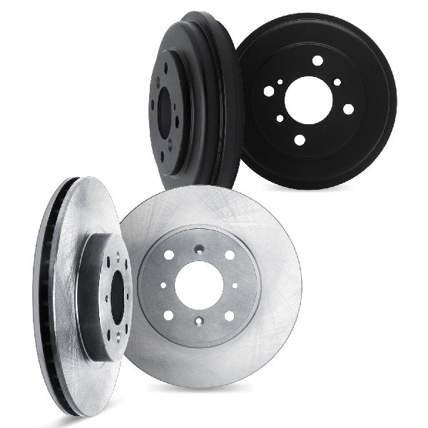 2001-2003 Toyota Prius Disc Brake Rotor Set - Front and Rear (Dynamic Friction)