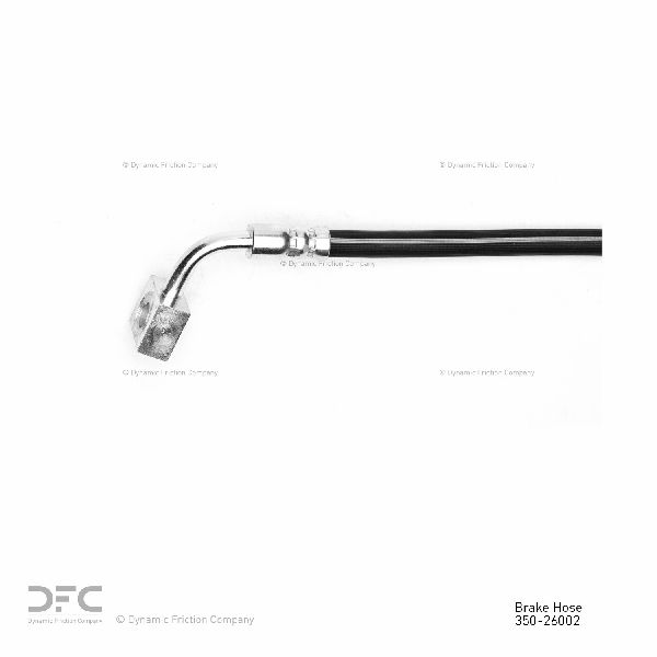 2012-2017 Tesla S Brake Hydraulic Hose - Rear (Dynamic Friction)