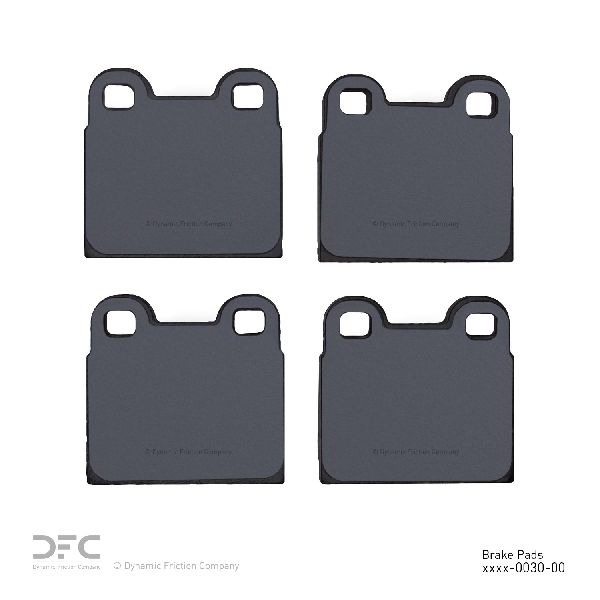 1979-1987 Saab 900 Disc Brake Pad Set - Rear (Dynamic Friction)