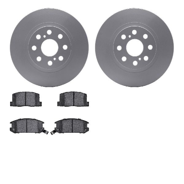 2000-2005 Toyota MR2 Spyder Disc Brake Kit - Rear (Dynamic Friction)