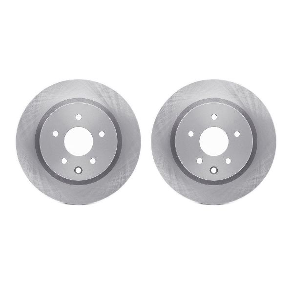 2008-2012 INFINITI EX35 Disc Brake Rotor Set - Rear (Dynamic Friction)