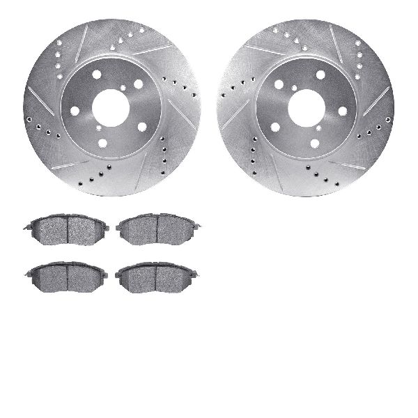 2015 Subaru Legacy Disc Brake Kit - Front (Dynamic Friction)