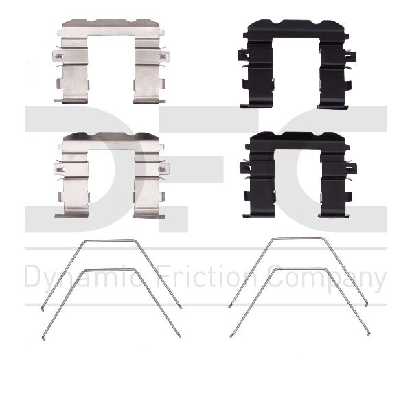 2014-2019 Kia Soul Disc Brake Hardware Kit - Front (Dynamic Friction)