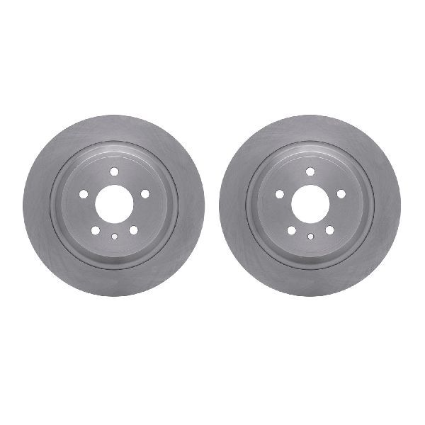 2013-2016 Lincoln MKZ Disc Brake Rotor Set - Rear (Dynamic Friction)