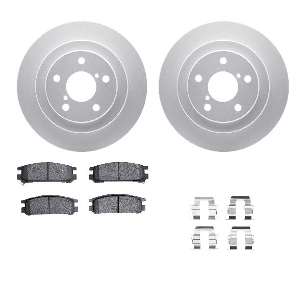 1993-1998 Subaru Impreza Disc Brake Kit - Rear (Dynamic Friction)
