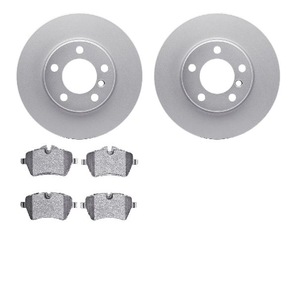 2013-2016 Mini Cooper Paceman Disc Brake Kit - Front (Dynamic Friction)
