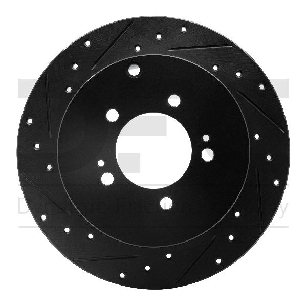 2007-2013 Mitsubishi Outlander Disc Brake Rotor - Rear Left (Dynamic Friction)