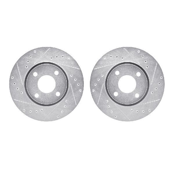 1999-2002 Mercury Cougar Disc Brake Rotor Set - Front (Dynamic Friction)