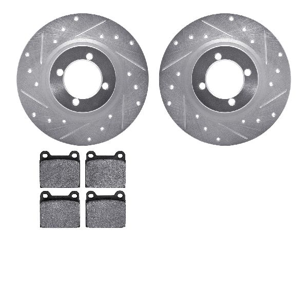 1967-1969 BMW 2002 Disc Brake Kit - Front (Dynamic Friction)