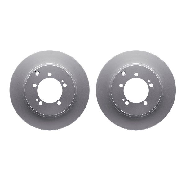 2003-2006 Mitsubishi Lancer Disc Brake Rotor Set - Rear (Dynamic Friction)