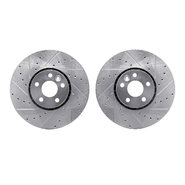 2010-2016 Volvo XC60 Disc Brake Rotor Set - Front (Dynamic Friction)