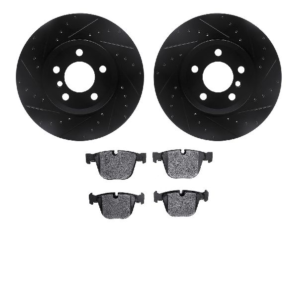 2008-2019 BMW X6 Disc Brake Kit - Rear (Dynamic Friction)